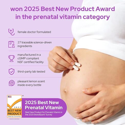 Premom Prenatal Vitamins for Women Capsules & Prenatal DHA Mini Softgels Bundle, Womens Prenatal Multivitamin & Mineral Supplement, Triglyceride Omega 3 Fish Oil, Fertility & Baby Brain Support* in Saudi Arabia