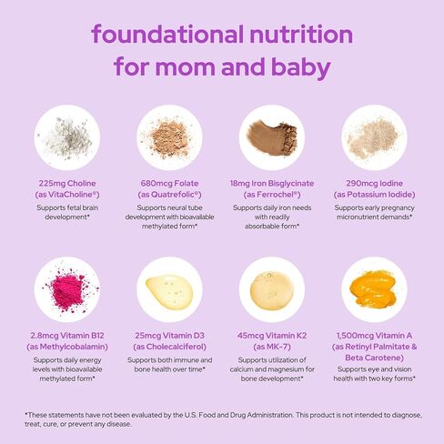 Premom Prenatal Vitamins for Women Capsules & Prenatal DHA Mini Softgels Bundle, Womens Prenatal Multivitamin & Mineral Supplement, Triglyceride Omega 3 Fish Oil, Fertility & Baby Brain Support* in Saudi Arabia