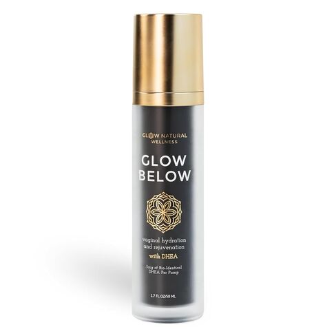Glow Natural Wellness Glow Below - Hydrating Feminine Serum with Hyaluronic Acid & Botanical Oils, Plant-Based Feminine Conditioning Oil - 0.5 oz in Kuwait