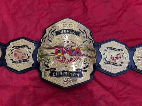 TNA Championship Belt - World Heavyweight Wrestling Replica Title Wrestling Champion Belt in Kuwait