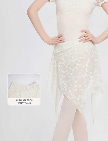 Semi-Sheer Lace Ballet Dance Skirts for Teens, Youth, Women, Ladies in Saudi Arabia