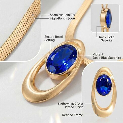 Gold Herringbone Chain Necklace & Earrings Set for Women - Chunky Snake Pendant Jewelry, Statement dainty Gift Set in Saudi Arabia