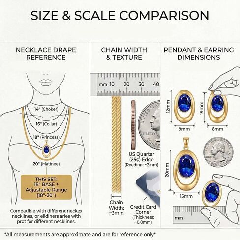 Gold Herringbone Chain Necklace & Earrings Set for Women - Chunky Snake Pendant Jewelry, Statement dainty Gift Set in Saudi Arabia