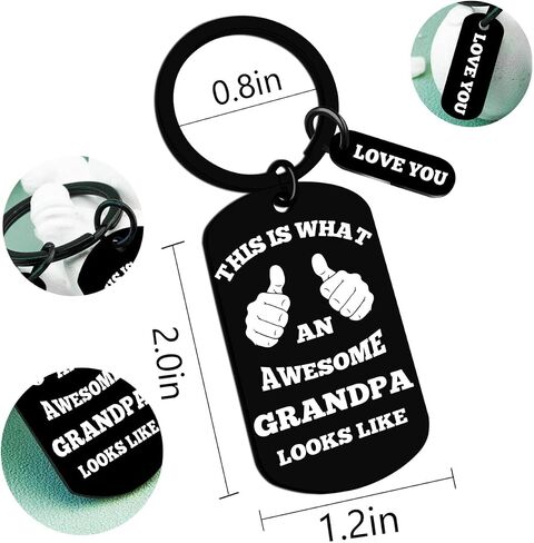 Grandpa Gifts For Fathers Day from Grandkids Promoted to Grandpa Birthday Gifts Best Grandfather Gift from Granddaughter Grandson Great Grandfather Present for Fathers Day Christmas Stocking Stuffers in Kuwait