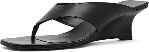 Stuart Weitzman Women's Vinnie Wedge Thongs 50 in Kuwait