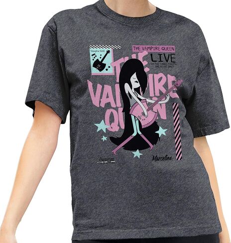 Adventure Time Marceline Vampire Queen Live at The Candy Tavern Men's and Women's Short Sleeve T-Shirt in Saudi Arabia