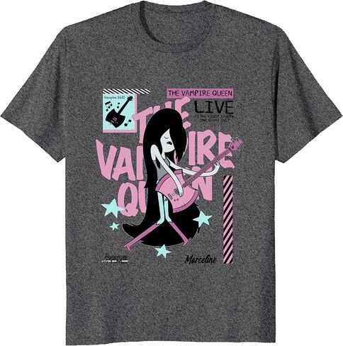 Adventure Time Marceline Vampire Queen Live at The Candy Tavern Men's and Women's Short Sleeve T-Shirt in Saudi Arabia