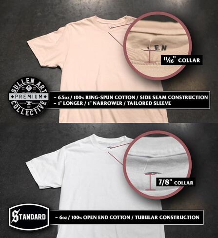 تي شيرت Sullen الرجالي Viva Mexico Choloha Capsule Tattoo Lifestyle Graphic من القطن الفاخر بأكمام قصيرة in Kuwait