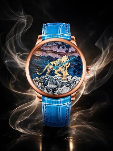 Mathey-Tissot Tiger Limited Edition Multi-Color Dial Men's Watch H1886TP in Saudi Arabia