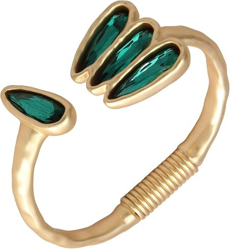 Gold/Silver Chunky Bangle Bracelet for Women Vintage Hammered Unique Spring Tension Hook Wrists Bangles Fashion Statement Cuff Bracelets Jewelry Christmas Gift in Kuwait