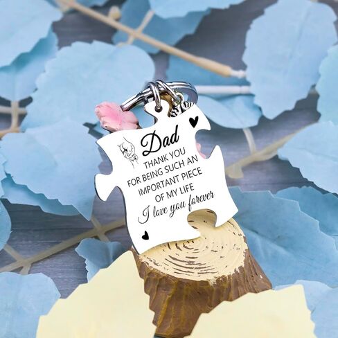 Father Day Gift Ideas Best Dad Ever Gifts Unique Fathers Gift for Dad from Daughter Son Birthday Gift for Dad Fathers Day Gift for Dad Men Car Keychain Accessories Dad Stuff in Saudi Arabia