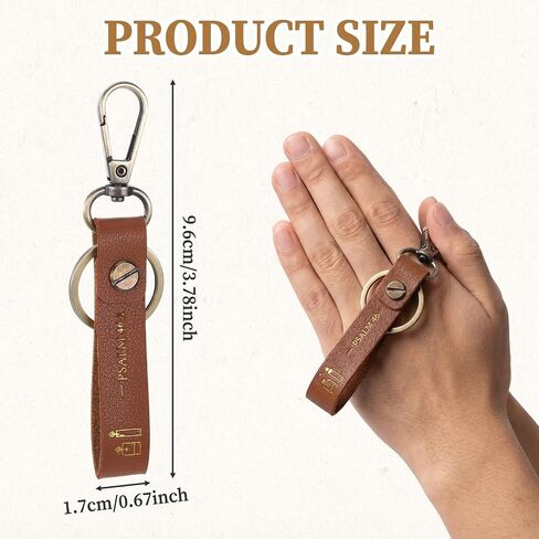 20 Pcs Christian Keychain Christian Gifts Bulk Leather Bible Verse Keychain Inspirational Bible Verse Key Chains Church Gifts In Bulk Scripture Keyrings For Church Favor Gift Easter Christmas Baptism in Saudi Arabia