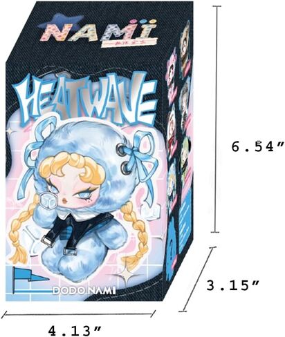DODO NAMI Heatwave Series Plush Keychain Blind Box 1Pcs (1 of 7 Possible Styles) Cute Nami Bag Charms, Charms for women's handbags – Kawaii Plush Backpack Accessories Key Chain in Saudi Arabia