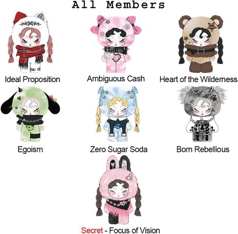 DODO NAMI Heatwave Series Plush Keychain Blind Box 1Pcs (1 of 7 Possible Styles) Cute Nami Bag Charms, Charms for women's handbags – Kawaii Plush Backpack Accessories Key Chain in Saudi Arabia