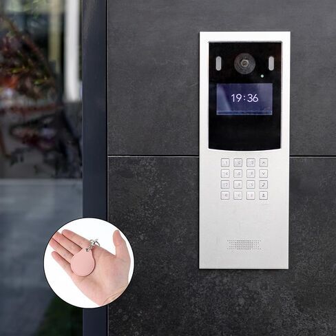 6 حزمة سلسلة مفاتيح حامل فوب، حامل مفتاح فوب جلدي، سلاسل مفاتيح بطاقات الوصول، واقي rfid مع حلقة تسلق مفاتيح لرمز RFID Keyfob، التحكم في الوصول إلى الباب in Kuwait
