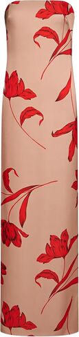 Halston Women's Manuela Strapless Printed Gown in Kuwait