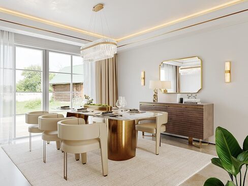 Gold Bathroom Mirror, 30" x 40"Rounded Corner Rectangle Wall Mirrors with Metal Frame, Modern Vanity Mirror for Over Sink, Bedroom, Entryway, Horizontal or Vertical in Saudi Arabia