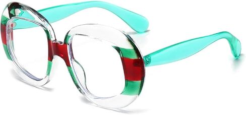 Retro Oval Irregular Women Luxury Eyeglasses Fashion Outdoor Street Shoot in Saudi Arabia
