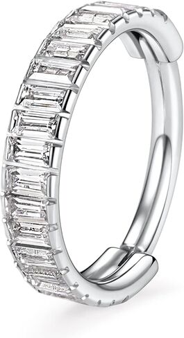 AROWRO Conch Piercing Jewelry Conch Hoop Cartilage Earrings for Women Helix Piercing Jewelry 24k Gold Plated Cartilage Huggie Earrings for Women Lobe Gold Silver 16g 10mm 8mm With Cubic Zircon in Saudi Arabia