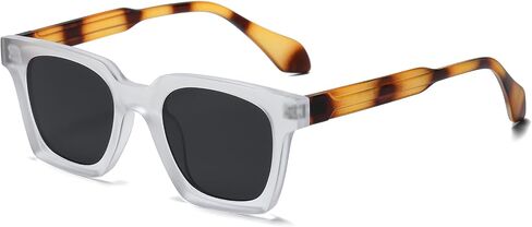 AIEYEZO Square Sunglasses for Men Women Trendy Retro Sun Glasses 90's Vintage Square Designer Shades in Saudi Arabia