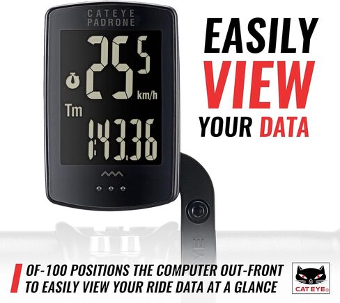 CATEYE OF-100 Out Front Bike Computer Bracket – Bolt-on Mount, Positions Computer Front and Center, Easily View Your Ride Data, Compatible with Padrone, Strada, Urban and Velo Wireless Computers in Saudi Arabia