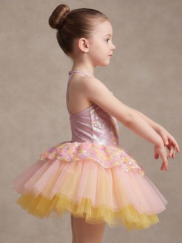 Girls Lace Princess Dress Toddler Elegant Ruffle Tulle Gown Kids Formal Wedding Flower Girl Birthday Party Dresses in Saudi Arabia