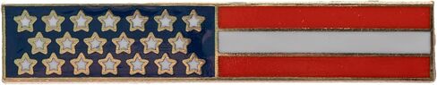 Memorial Day 4pcs Pin Set: Folded Flag, Cross, Flag, Boots in Saudi Arabia