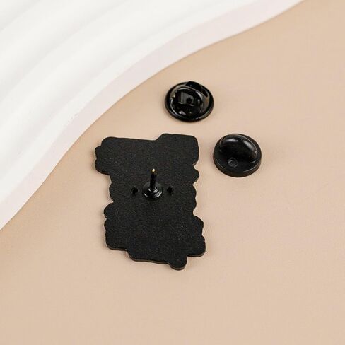 My Flabbers Have Been Gasted Cute Cat Enamel Pin, Funny Cat Meme Pin Brooch, Funny Humor Badges For Kitten Mom Mama Animal Lover Pet Owner, Novelty Animal Reaction Brooch Badges, Internet Meme Decorative Jewelry Accessories in Kuwait