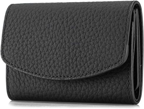 Karmiir Minimalist RFID Soft Leather Wallet for Women, Trifold and Compact Everyday Carry Wallet with Card Holder, Cash and Coin Pocket, Mini and Slim Into Small Bags (Light Pink) in Saudi Arabia