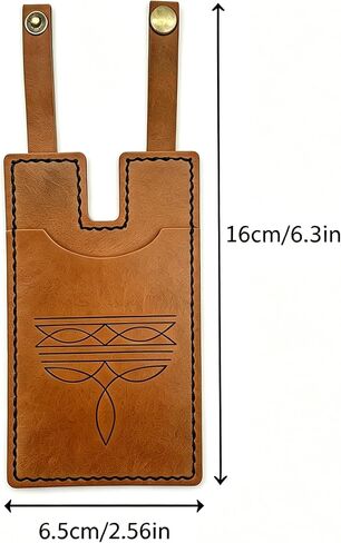 Cowboy Boot Wallet for Women, 2pcs Western Leather Boot Wallet with Snap Strap, Fashion Cowgirl Boot Wallet Credit Card Holder in Saudi Arabia