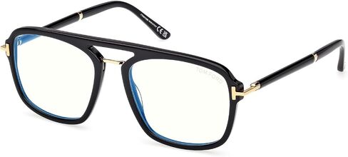 Marcolin FT6086-B Glasses, Shiny Black, 54 Unisex, Adult in Saudi Arabia