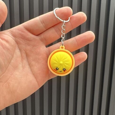Cute Dumpling Bun Keychain Set with Steamer Random Colors Bulk Pack Ideal for Classroom Rewards Gift Bag Fillers Birthday Mothers Day Treasure Box Prizes in Kuwait
