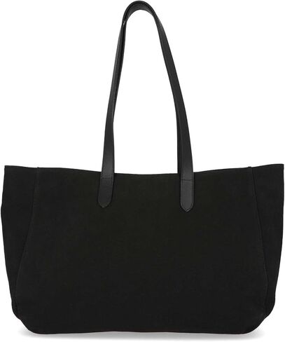Harley-Davidson Women's H-D Rose Summer Canvas Tote Bag w/Leather Straps, Black in Saudi Arabia