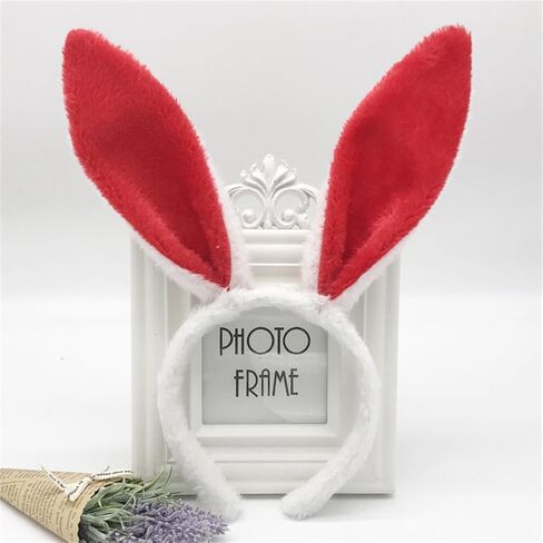12Pcs Easter Bunny Ears Headbands, Rabbit Ear Hairbands for Easter Birthday Halloween Party Favors for Women in Saudi Arabia
