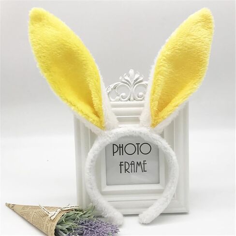 12Pcs Easter Bunny Ears Headbands, Rabbit Ear Hairbands for Easter Birthday Halloween Party Favors for Women in Saudi Arabia