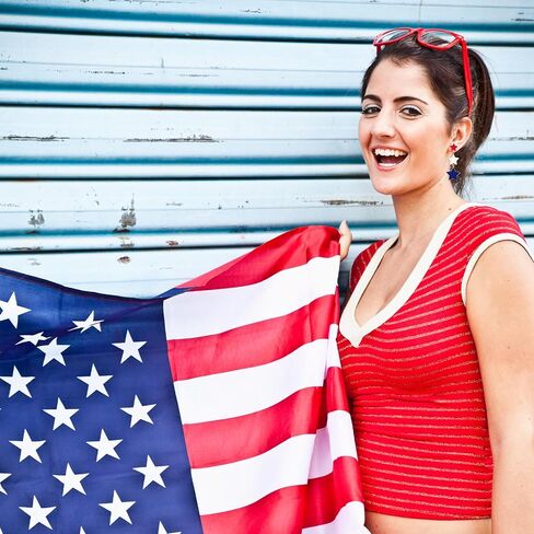 4th of July Earrings for Women Red White and Blue USA Star Dangle Drop Earring Independence Day American Flag Patriotic Earrings Jewelry Gift Fourth of July Outfits Accessories Party Decorations in Saudi Arabia