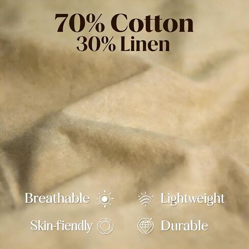 Women's Cotton Linen Button Down Blouse Short Sleeve V Neck Loose Fit Breathable Casual in Kuwait