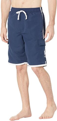 U.S. POLO ASSN. USPA Cargo Swim Shorts Classic Navy 3XL in Kuwait