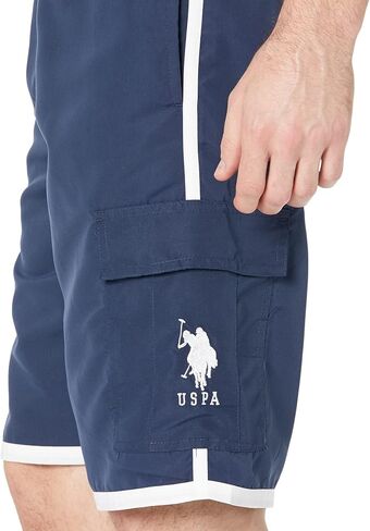U.S. POLO ASSN. USPA Cargo Swim Shorts Classic Navy 3XL in Kuwait