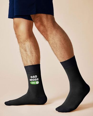 Jeasona Funny Socks Gifts for Men, Fathers Day Birthday Novelty Crew Socks for Dad Grandpa Husband Papa in Saudi Arabia