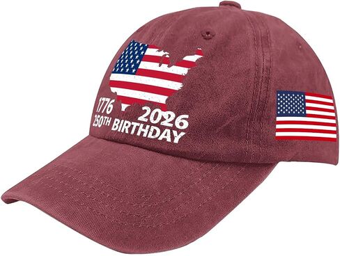 250 Years 1776-2026 Hats Golf Cap for Women in Kuwait