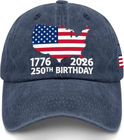 250 Years 1776-2026 Hats Golf Cap for Women in Kuwait