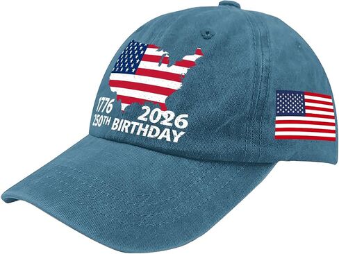250 Years 1776-2026 Hats Golf Cap for Women in Kuwait