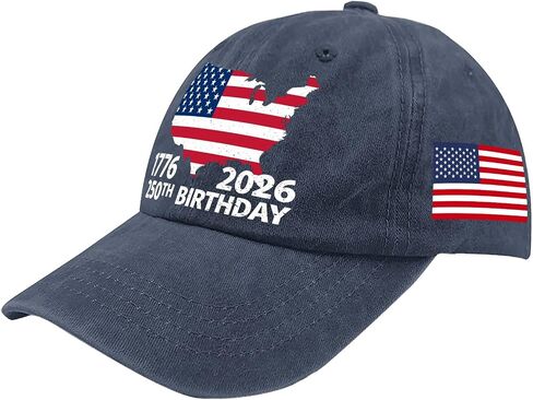 250 Years 1776-2026 Hats Golf Cap for Women in Kuwait