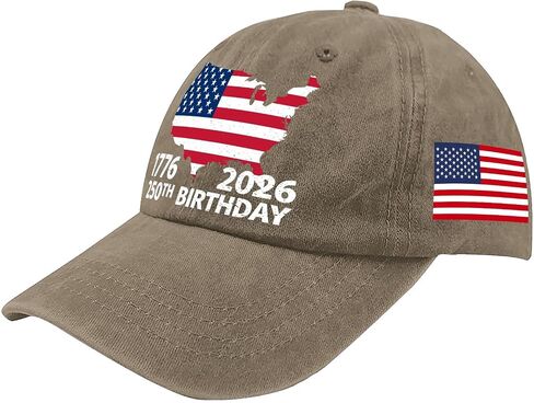 250 Years 1776-2026 Hats Golf Cap for Women in Kuwait