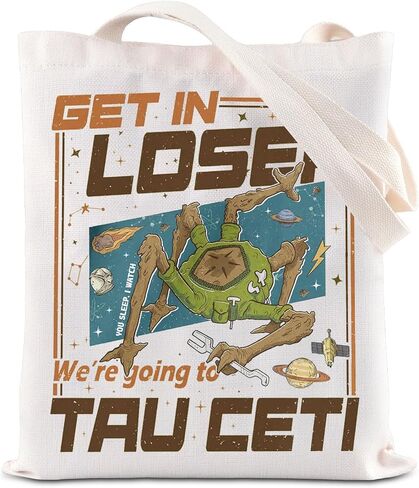 KUIYAI Sci-fi Movie Merchandise Tote Bag Ryland Grace Fans Gift Rocky Amaze Handbag Space Monster Fans Gift For Novel Reader in Kuwait