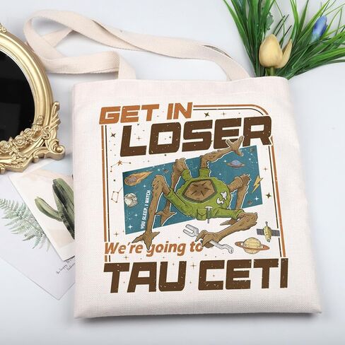 KUIYAI Sci-fi Movie Merchandise Tote Bag Ryland Grace Fans Gift Rocky Amaze Handbag Space Monster Fans Gift For Novel Reader in Kuwait