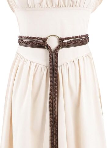 MOSTORY Medieval Renaissance Belt for Women - Viking Rope Belt for Renfaire Accessories Fantasy Cosplay Vintage Pirate in Kuwait