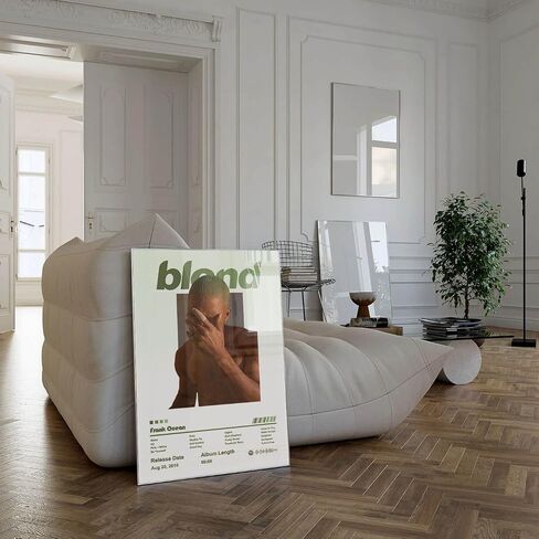 XIHOO Frank Ocean Posters Blond Poster Music Album Cover Poster for Room Bedroom Aesthetic Home Decor Unframe Wall Art Print Silk Canvas Posters 11x17in 28x43cm in Saudi Arabia