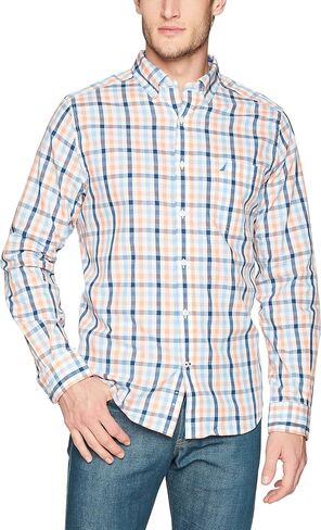 Nautica Men's Classic Button Down Shirt in Saudi Arabia